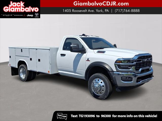 2026 RAM 5500 Chassis RAM 5500 TRADESMAN CHASSIS REGULAR CAB 4X4 84 CA