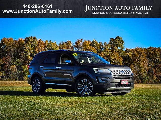 2017 Ford Explorer Platinum 2017 Ford Explorer Platinum