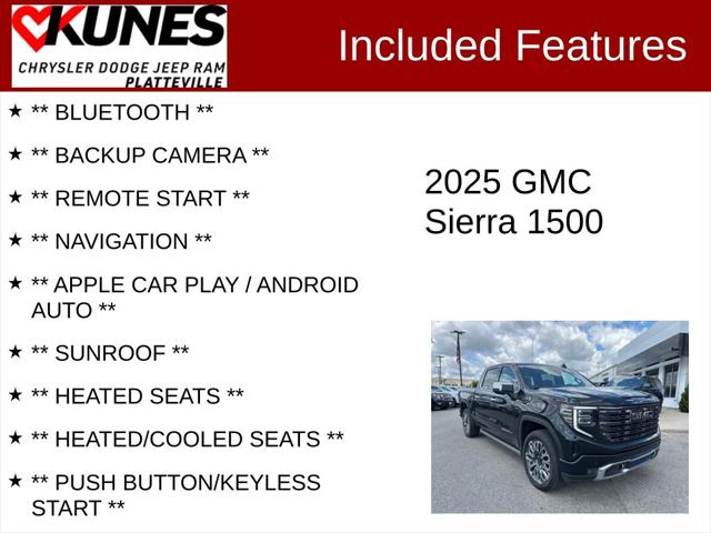 2025 GMC Sierra 1500 4WD Crew Cab Short Box Denali Ultimate 2025 GMC Sierra 1500 4WD Crew Cab Short Box Denali Ultimate