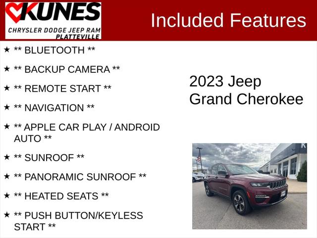 2023 Jeep Grand Cherokee 4xe 4xe