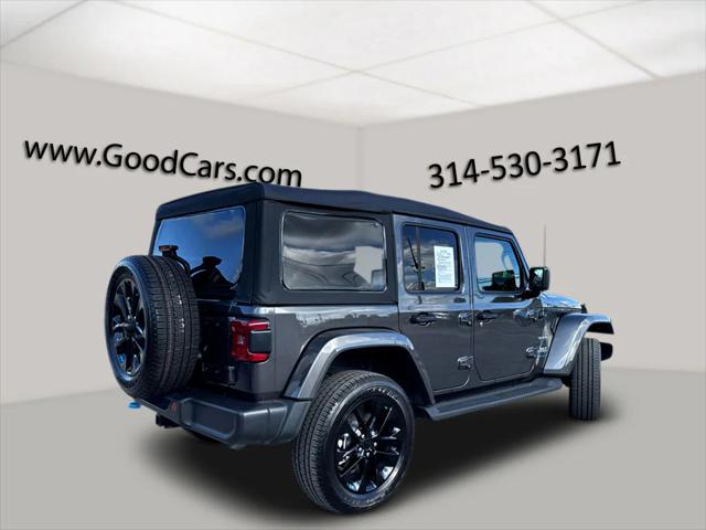 2023 Jeep Wrangler 4xe Sahara 4x4
