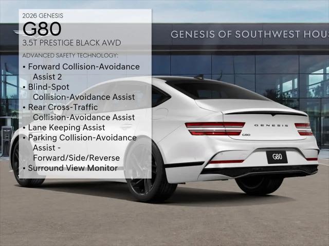 2026 Genesis G80 3.5T Prestige Black