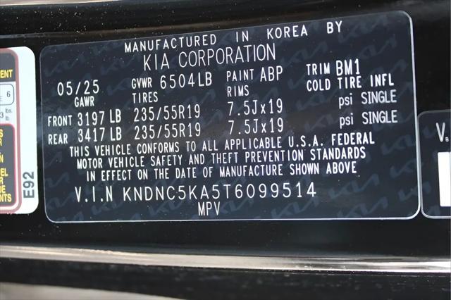 2026 Kia Carnival MPV EX