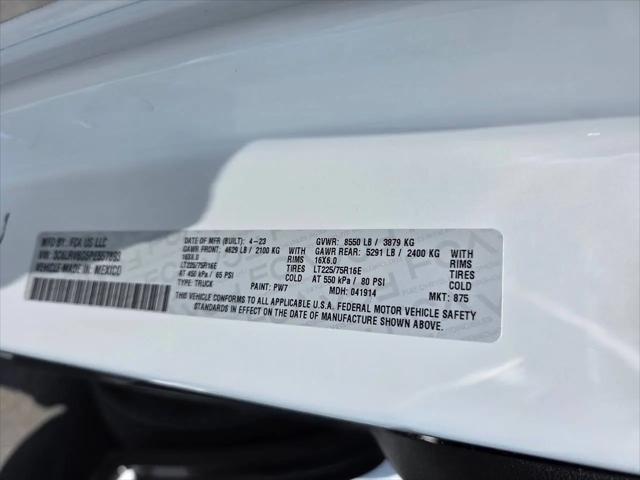 2023 Ram ProMaster Cargo Van High Roof 136" WB