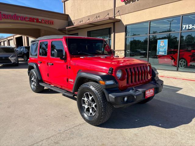 2018 Jeep Wrangler Unlimited Sport S 4x4