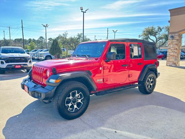 2018 Jeep Wrangler Unlimited Sport S 4x4
