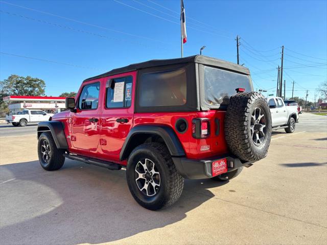 2018 Jeep Wrangler Unlimited Sport S 4x4