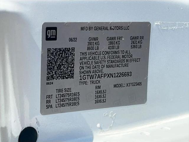 2022 GMC Savana Cargo RWD 2500 Regular Wheelbase Work Van
