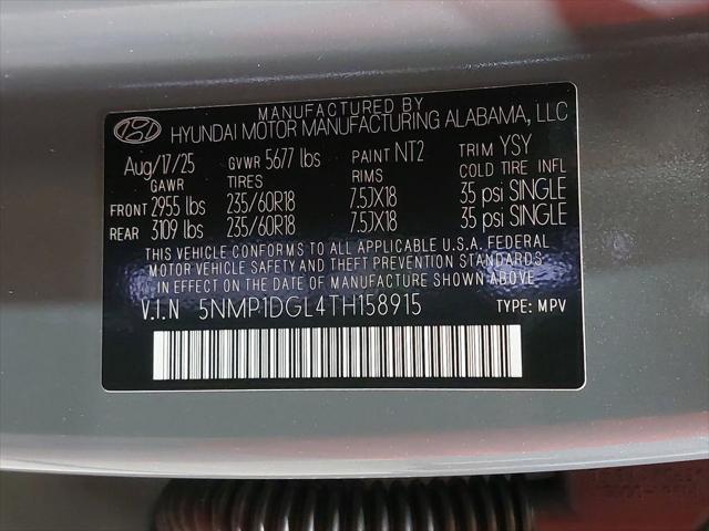 2026 Hyundai Santa Fe SE
