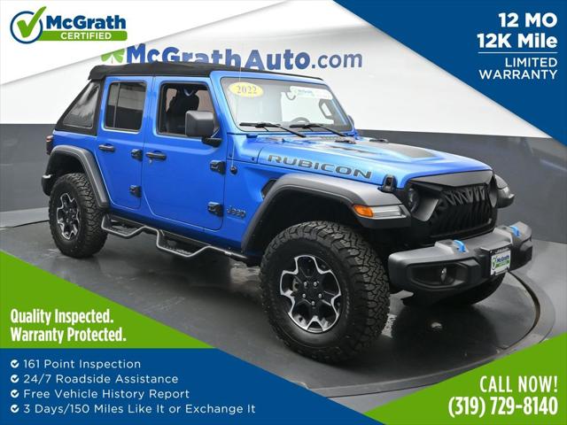 2022 Jeep Wrangler 4xe Unlimited Rubicon 4x4