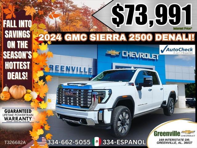 2024 GMC Sierra 2500HD 4WD Crew Cab Standard Bed Denali 2024 GMC Sierra 2500HD 4WD Crew Cab Standard Bed Denali