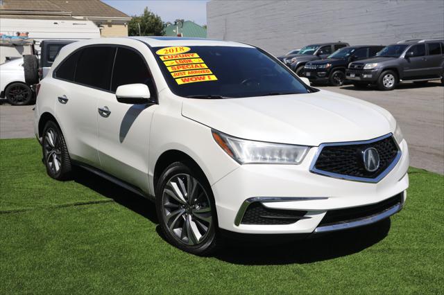 2018 Acura MDX w/Technology Package  AcuraWatch Plus Pkg