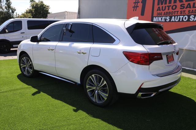 2018 Acura MDX w/Technology Package  AcuraWatch Plus Pkg
