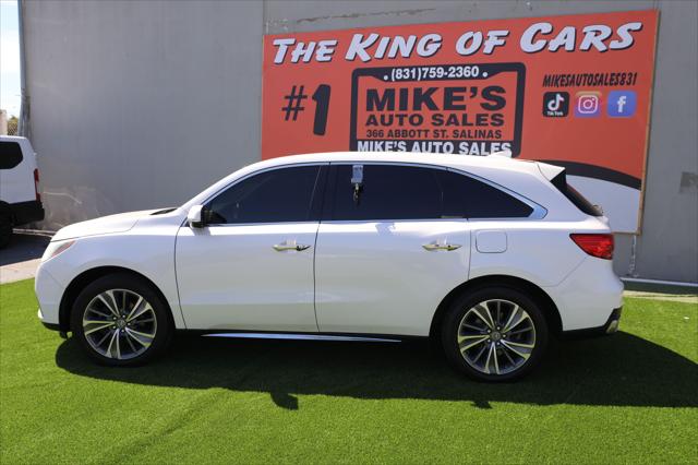 2018 Acura MDX w/Technology Package  AcuraWatch Plus Pkg