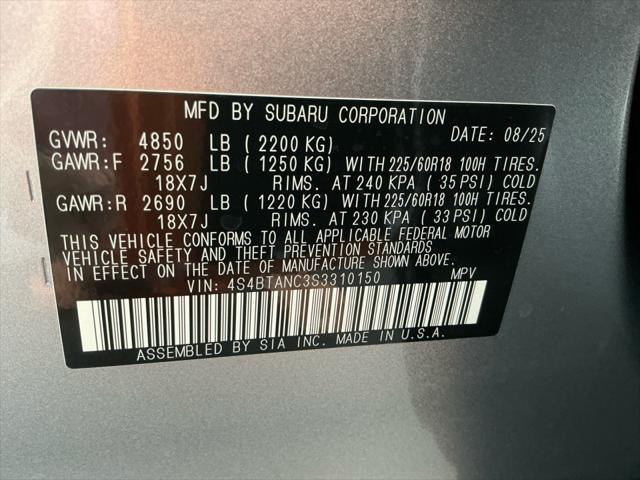 2025 Subaru Outback Limited