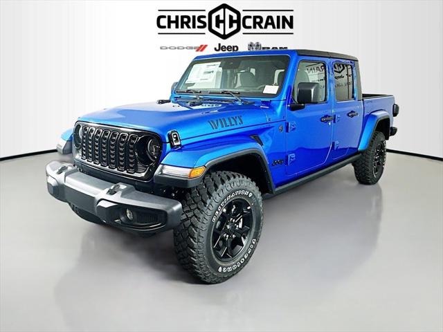 2025 Jeep Gladiator GLADIATOR WILLYS 4X4 2025 Jeep Gladiator GLADIATOR WILLYS 4X4