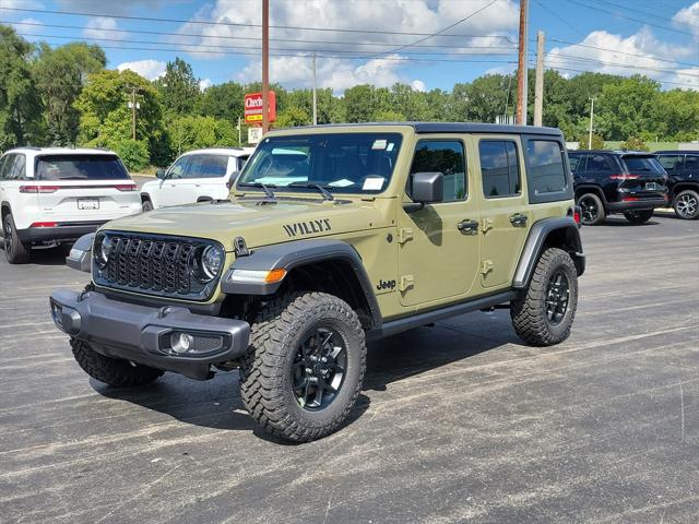 2025 Jeep Wrangler WRANGLER 4-DOOR WILLYS 2025 Jeep Wrangler WRANGLER 4-DOOR WILLYS