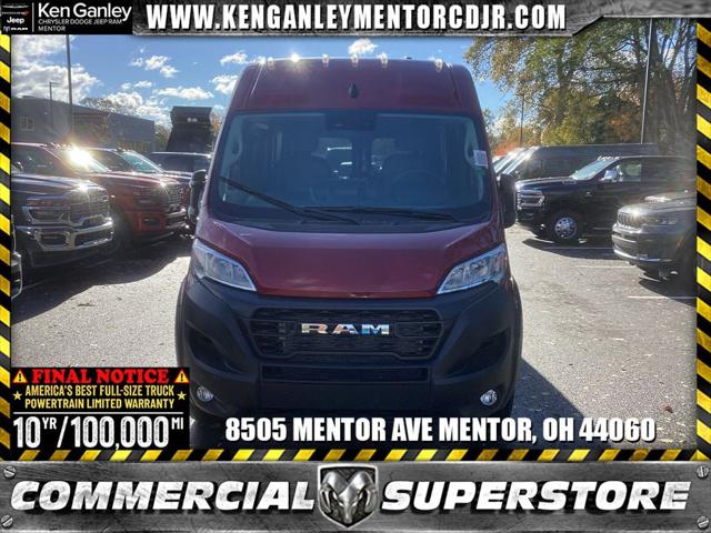 2026 RAM Ram ProMaster RAM PROMASTER 2500 TRADESMAN CARGO VAN HIGH ROOF 159 WB 2026 RAM Ram ProMaster RAM PROMASTER 2500 TRADESMAN CARGO VAN HIGH ROOF 159 WB