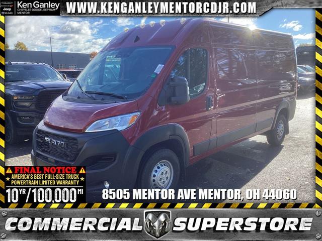 2026 RAM Ram ProMaster RAM PROMASTER 2500 TRADESMAN CARGO VAN HIGH ROOF 159 WB 2026 RAM Ram ProMaster RAM PROMASTER 2500 TRADESMAN CARGO VAN HIGH ROOF 159 WB