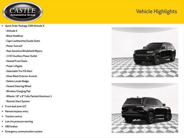 2025 Jeep Grand Cherokee GRAND CHEROKEE ALTITUDE X 4X4