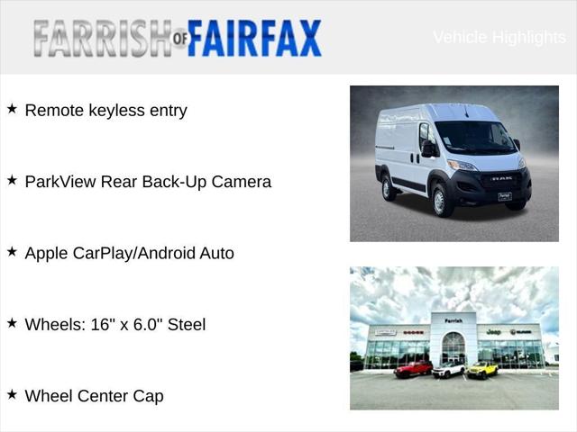 2026 RAM Promaster RAM PROMASTER 1500 TRADESMAN CARGO VAN HIGH ROOF 136 WB 2026 RAM Promaster RAM PROMASTER 1500 TRADESMAN CARGO VAN HIGH ROOF 136 WB