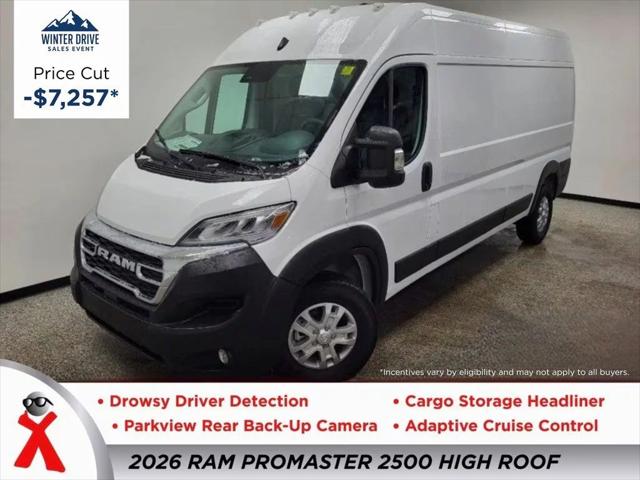 2026 RAM Ram ProMaster RAM PROMASTER 2500 SLT CARGO VAN HIGH ROOF 159 WB
