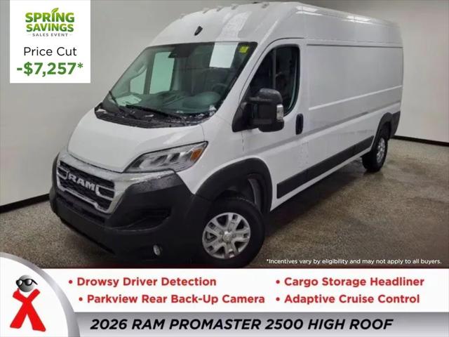 2026 RAM Ram ProMaster RAM PROMASTER 2500 SLT CARGO VAN HIGH ROOF 159 WB