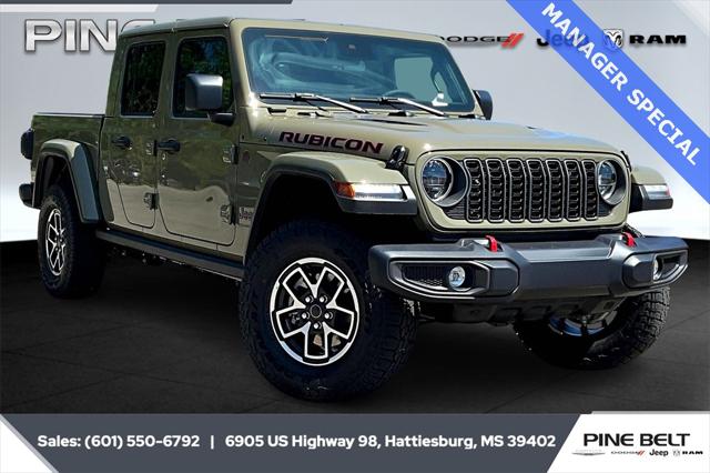 2025 Jeep Gladiator GLADIATOR RUBICON 4X4 2025 Jeep Gladiator GLADIATOR RUBICON 4X4