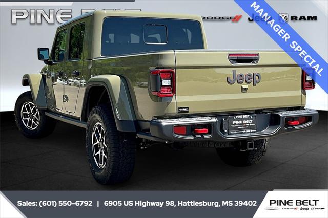 2025 Jeep Gladiator GLADIATOR RUBICON 4X4 2025 Jeep Gladiator GLADIATOR RUBICON 4X4