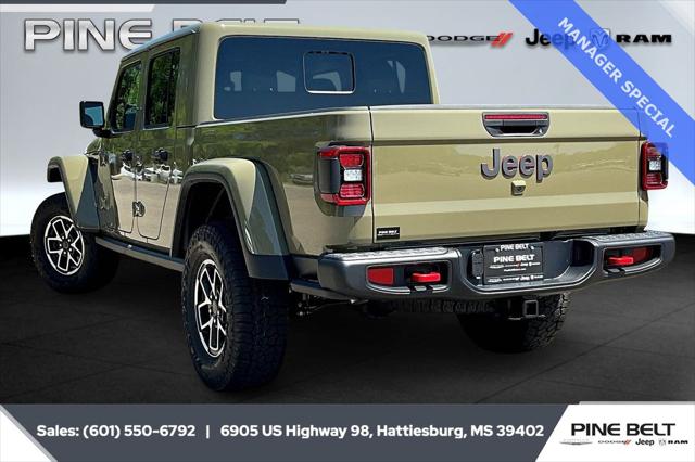 2025 Jeep Gladiator GLADIATOR RUBICON 4X4