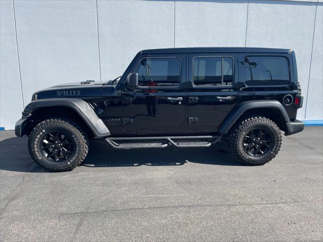 2021 Jeep Wrangler Unlimited Willys 4x4 2021 Jeep Wrangler Unlimited Willys 4x4