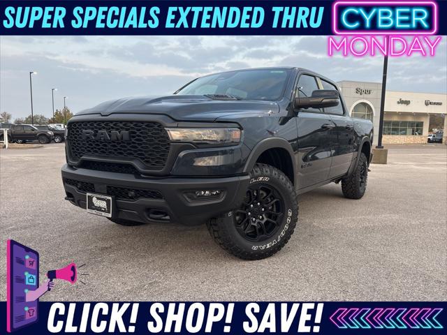 2026 RAM Ram 1500 RAM 1500 REBEL CREW CAB 4X4 57 BOX