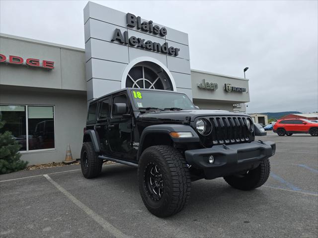 2018 Jeep Wrangler Unlimited Sport S 4x4