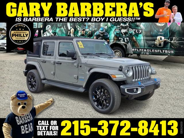 2022 Jeep Wrangler 4xe Unlimited Sahara 4x4