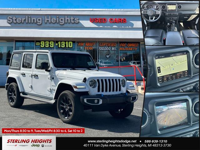 2022 Jeep Wrangler 4xe Unlimited Sahara 4x4 2022 Jeep Wrangler 4xe Unlimited Sahara 4x4