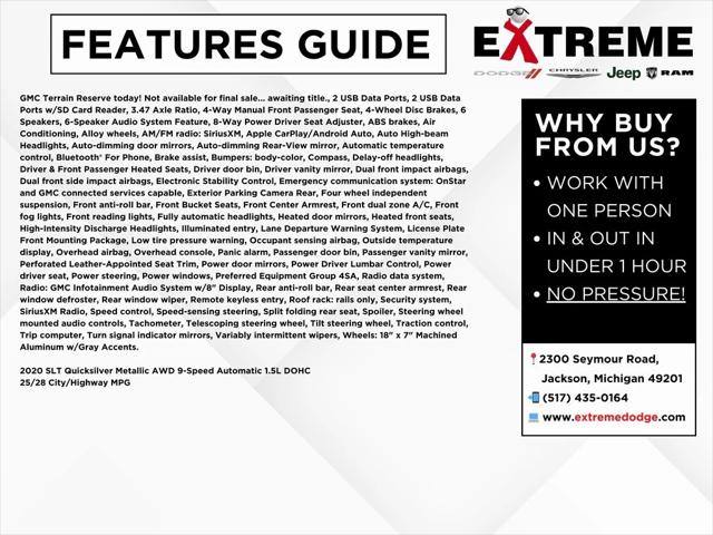 2020 GMC Terrain AWD SLT 2020 GMC Terrain AWD SLT