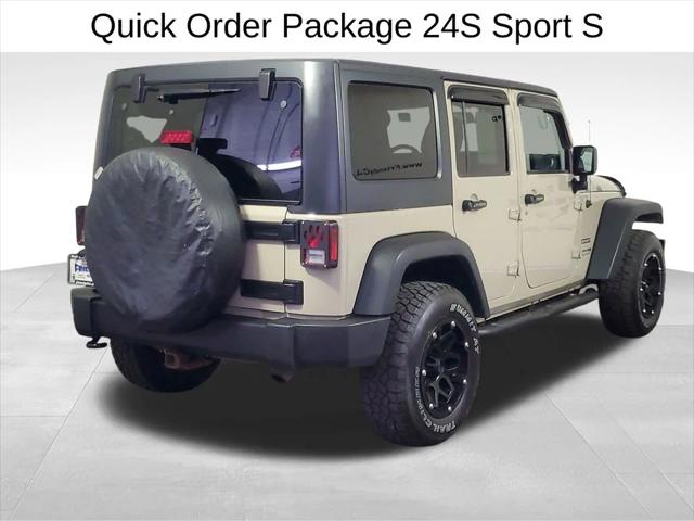 2018 Jeep Wrangler JK Unlimited Sport S 4x4