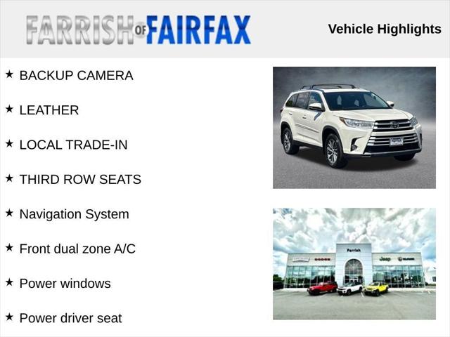 2019 Toyota Highlander XLE