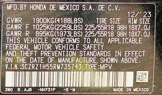 2024 Honda HR-V 2WD Sport