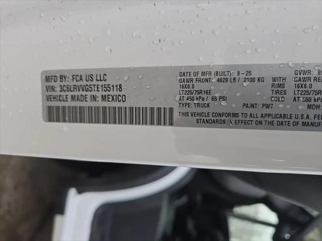 2026 Ram ProMaster Cargo Van SLT