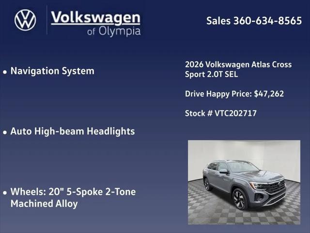 2026 Volkswagen Atlas Cross Sport SEL