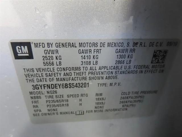 2011 Cadillac SRX Luxury Collection