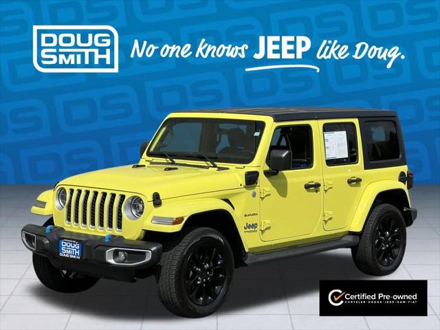2022 Jeep Wrangler 4xe Unlimited Sahara 4x4 2022 Jeep Wrangler 4xe Unlimited Sahara 4x4