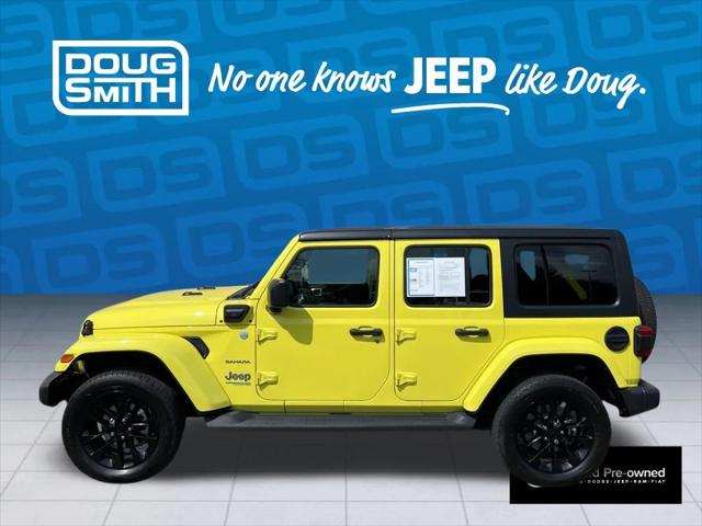 2022 Jeep Wrangler 4xe Unlimited Sahara 4x4 2022 Jeep Wrangler 4xe Unlimited Sahara 4x4