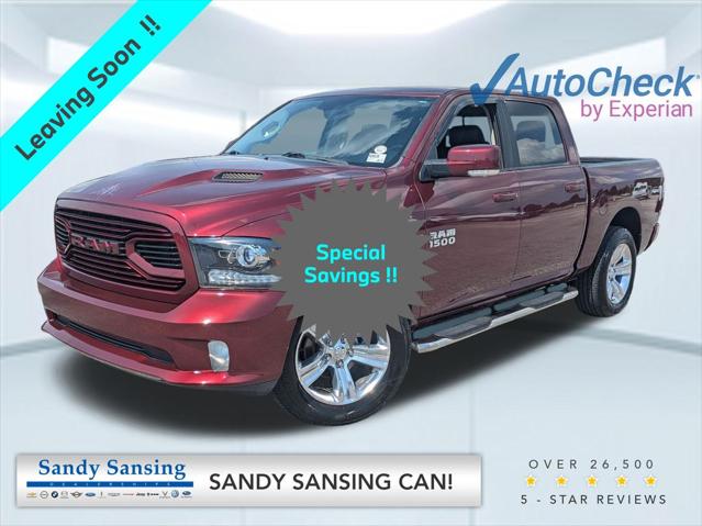 2018 RAM 1500 Sport Crew Cab 4x4 57 Box