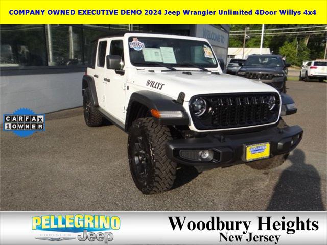 2024 Jeep Wrangler 4-Door Willys 4x4 2024 Jeep Wrangler 4-Door Willys 4x4