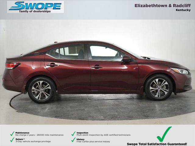 2022 Nissan Sentra SV Xtronic CVT 2022 Nissan Sentra SV Xtronic CVT