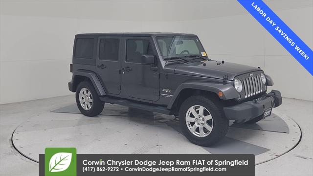 2016 Jeep Wrangler Unlimited Sahara