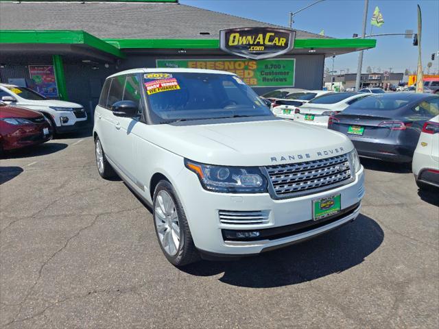 2017 Land Rover Range Rover 5.0L V8 Supercharged