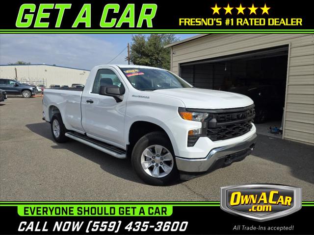 2024 Chevrolet Silverado 1500 2WD Regular Cab Long Bed WT for sale in Fresno, CA